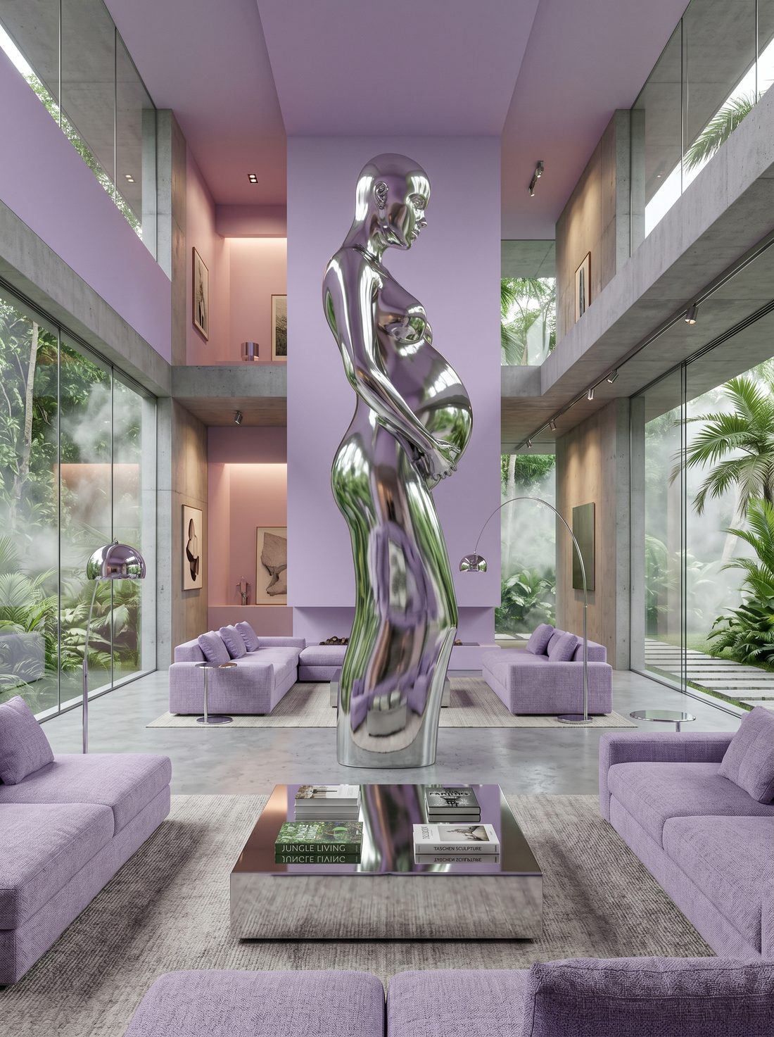 Twin Genesis — Body sculpture inside